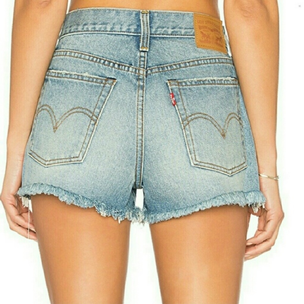 Levi's Wedgie High Rise Cut - offs 30W